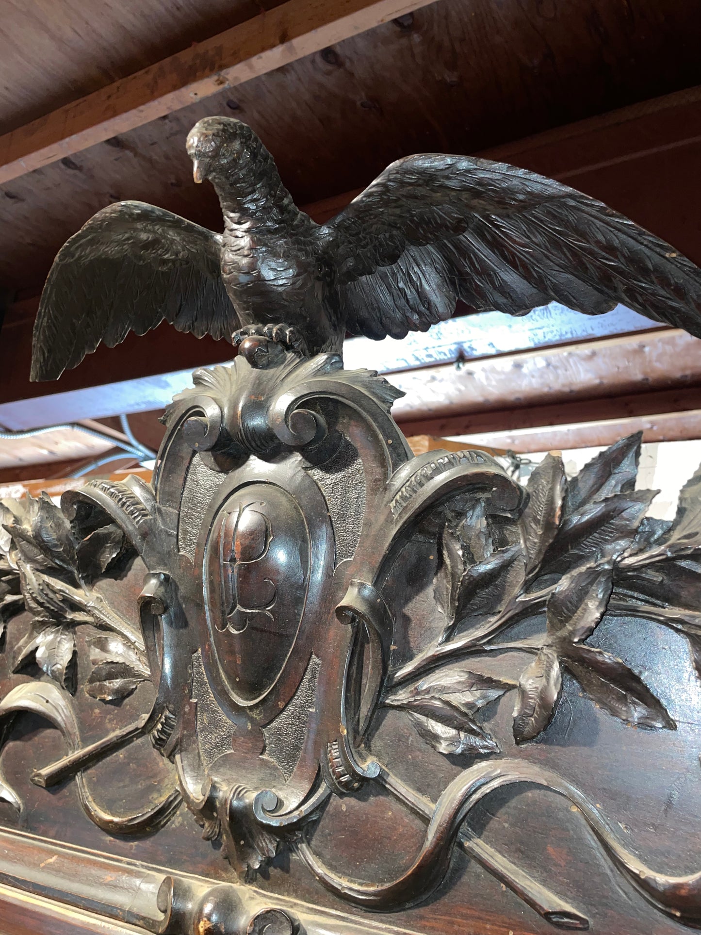 1852 Ornate Italian Vitrine