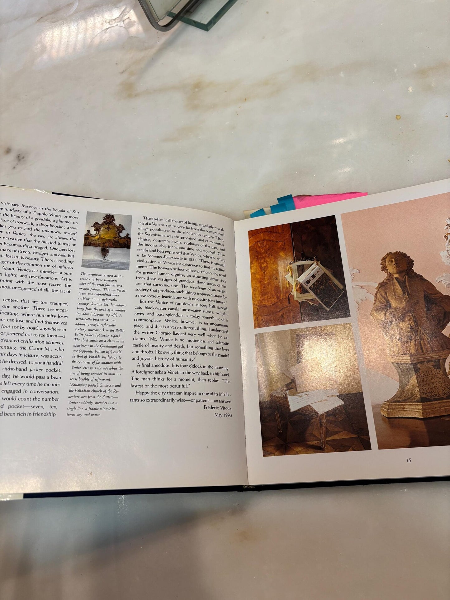 Venice: The Art of Living by Frédéric Vitoux, by Jérôme Darblay (Hardcover)