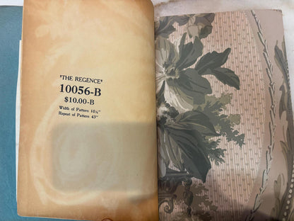 Vintage Zuber & Cie "Hand Blocked Wall Paper" catalog from Alsace