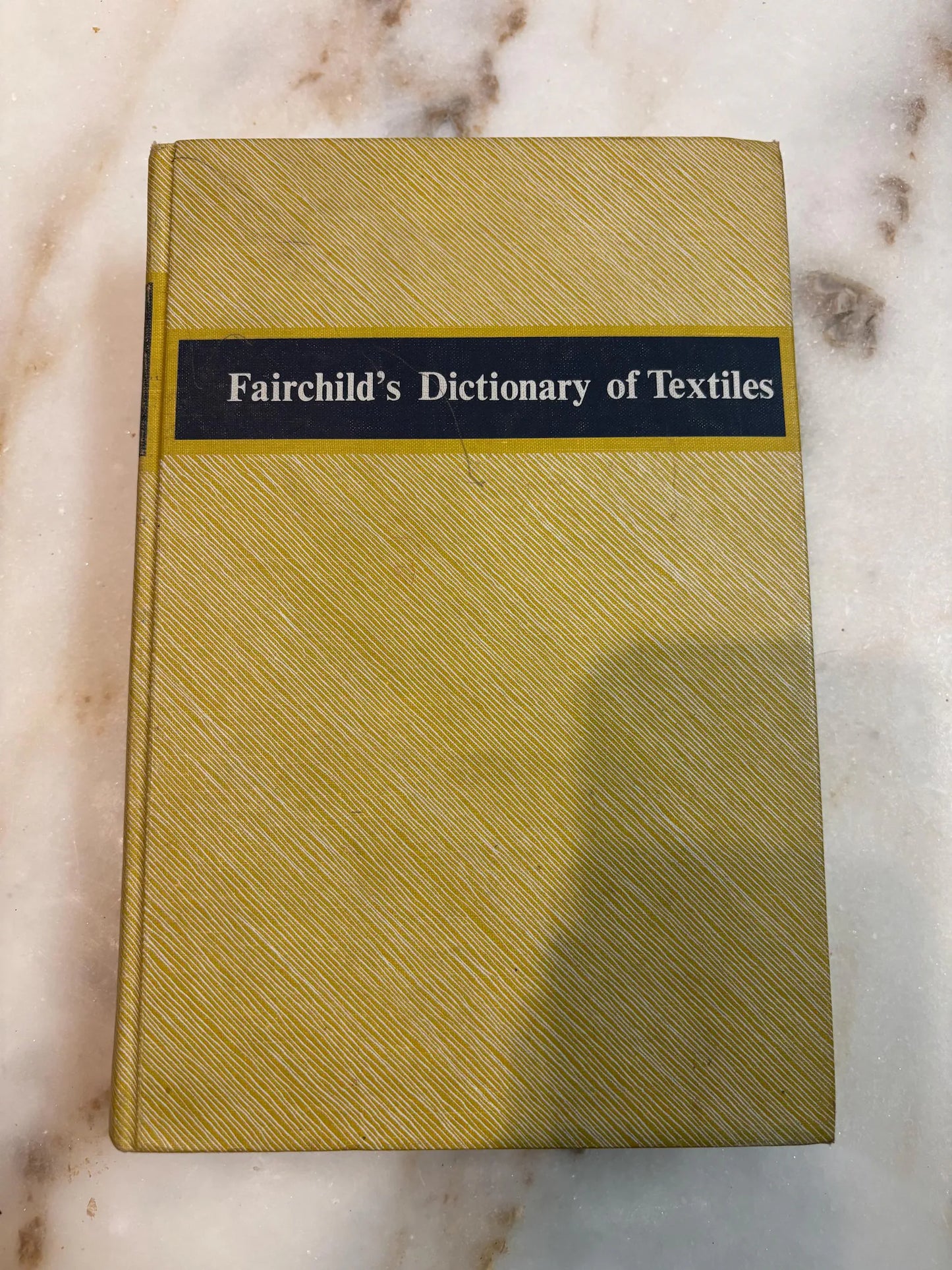 Vintage edition of Fairchild's Dictionary of Textiles, 1959