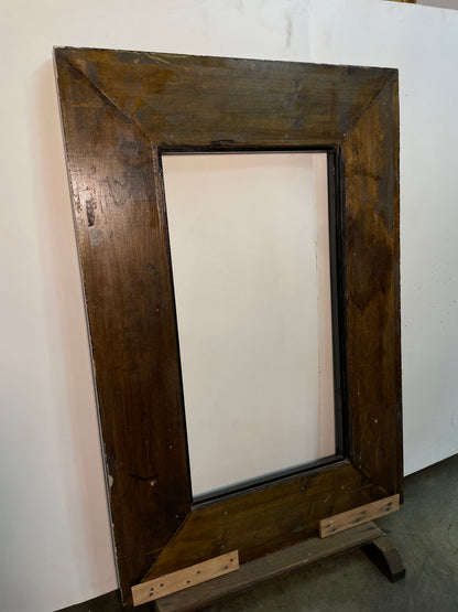 Silver and Black Frame