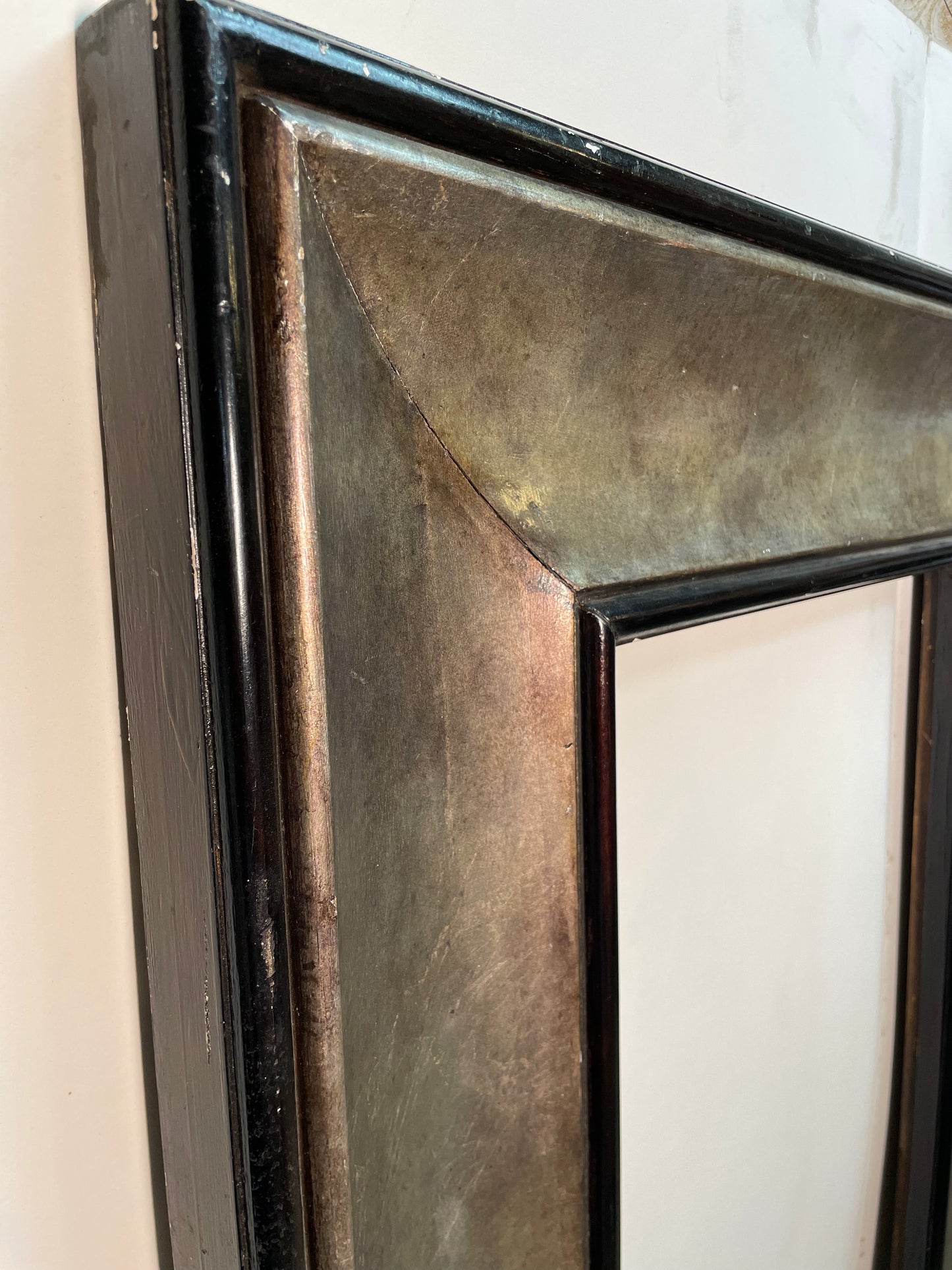 Silver and Black Frame