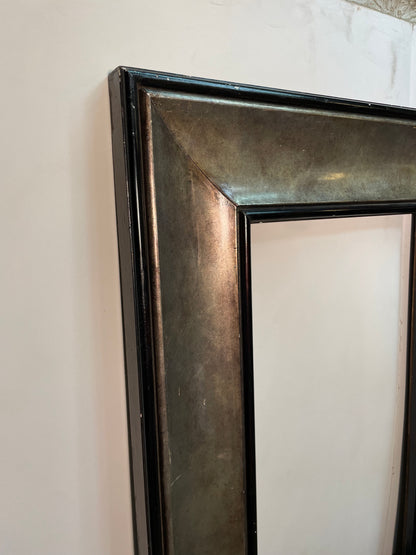 Silver and Black Frame