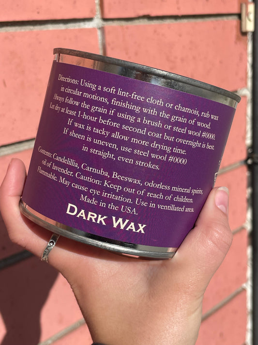 Kipper's Fine Furniture Wax - Dark