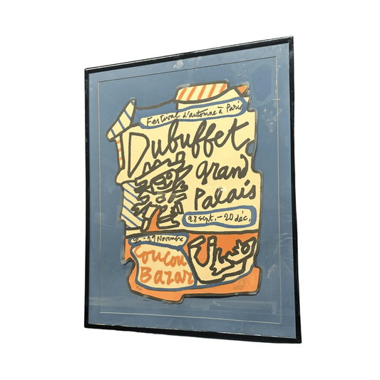 Jean Dubuffet Festival d'Automne à Paris on Silkscreen