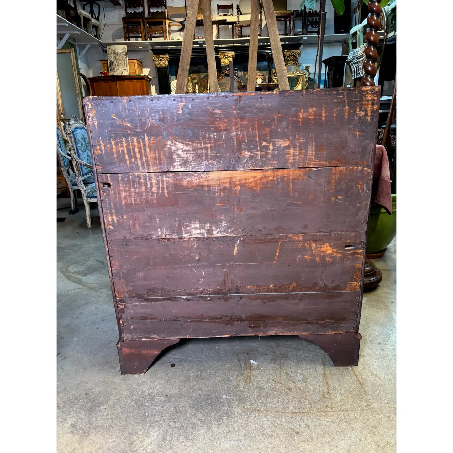 English Mahogany George III Slant Top Desk