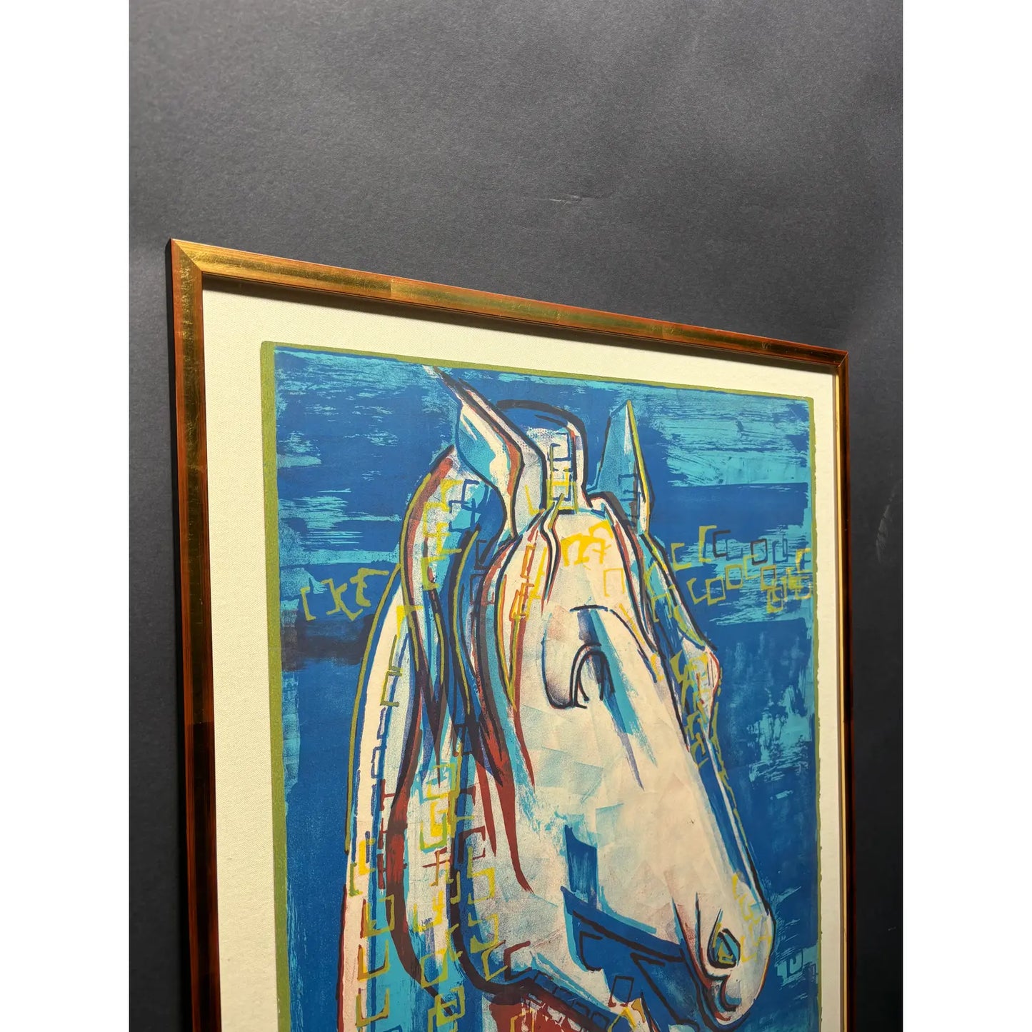 Francois Gilot Lithograph the Greek Horse