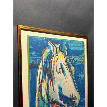 Francois Gilot Lithograph the Greek Horse