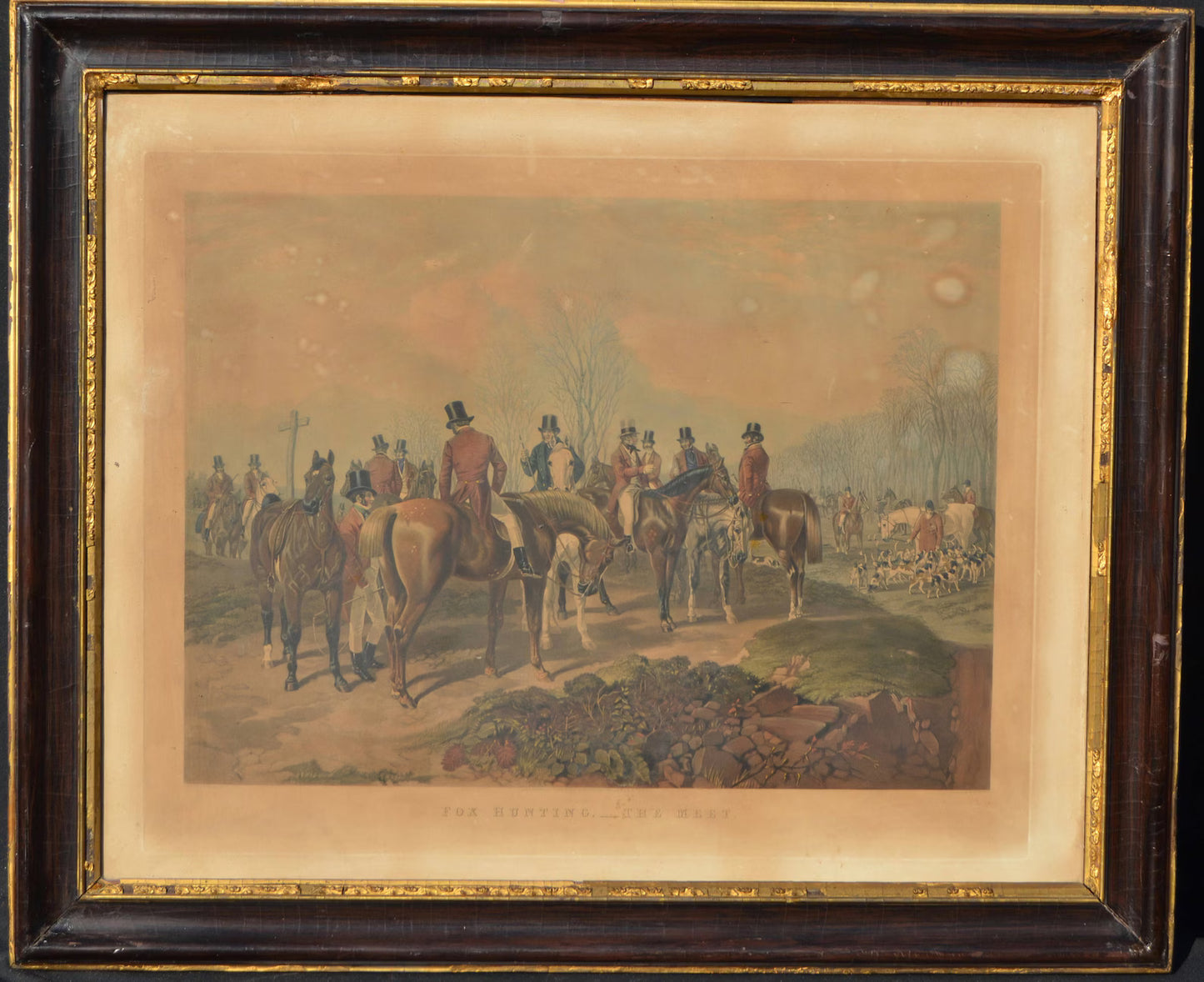 Fox Hunt - The Meet and The Death, pair