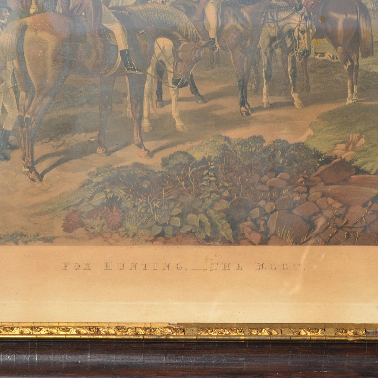 Fox Hunt - The Meet and The Death, pair