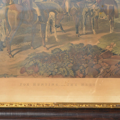 Fox Hunt - The Meet and The Death, pair