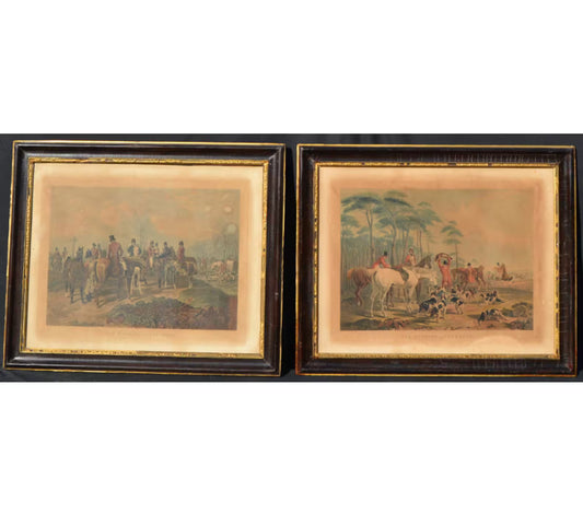 Fox Hunt - The Meet and The Death, pair