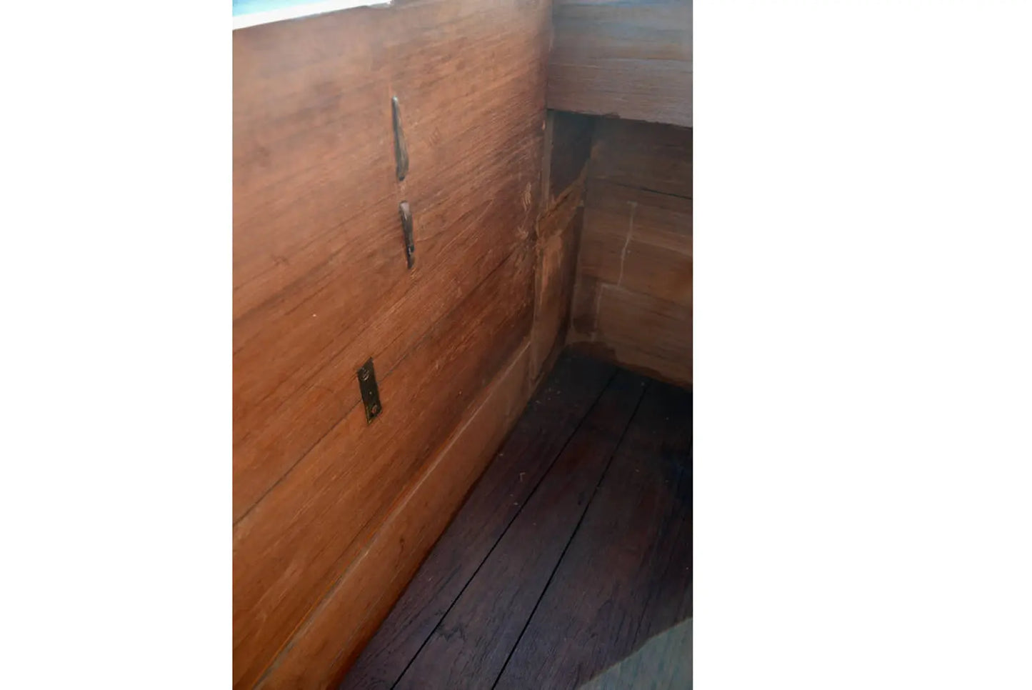 American Colonial Primitive Storage Chest