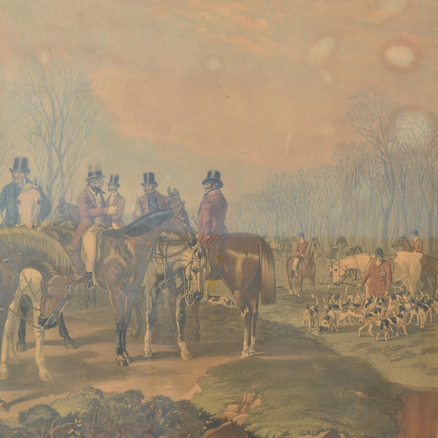 Fox Hunt - The Meet and The Death, pair