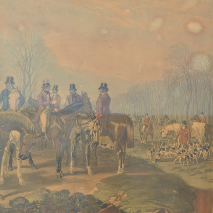 Fox Hunt - The Meet and The Death, pair