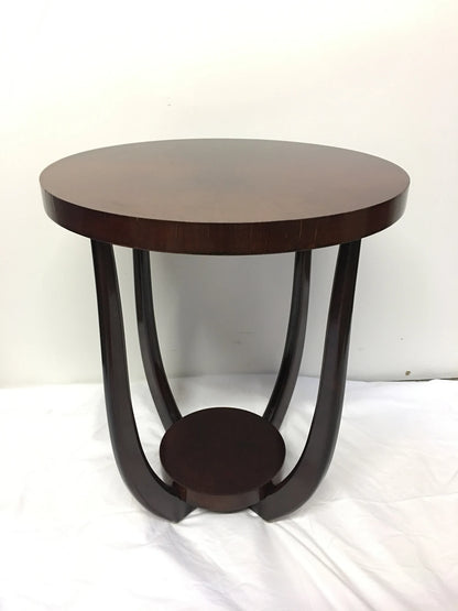 Art Deco Style Cherrywood Side Table