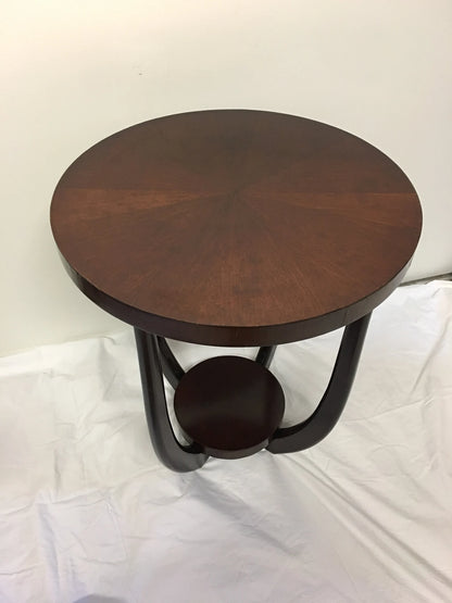 Art Deco Style Cherrywood Side Table