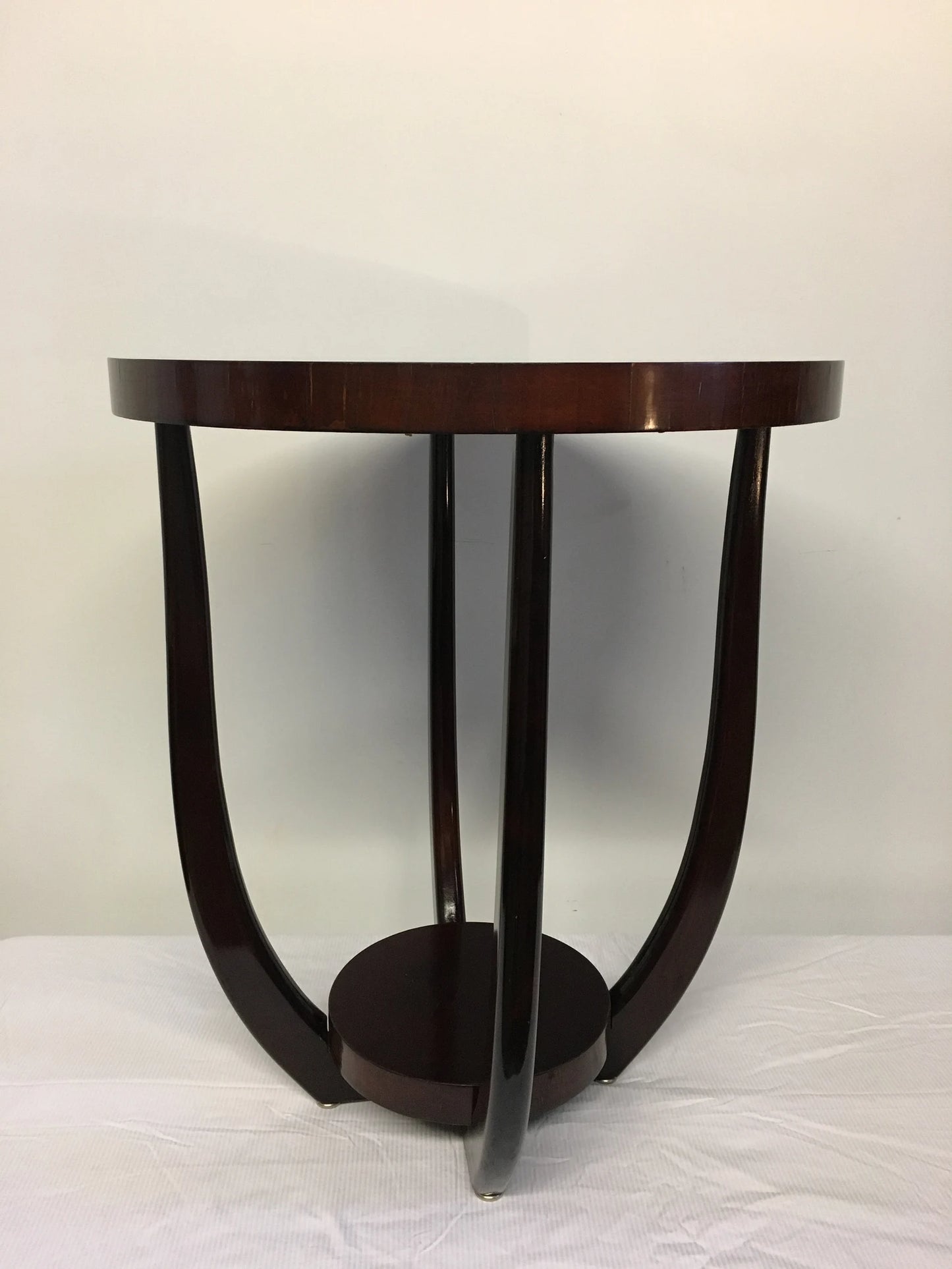 Art Deco Style Cherrywood Side Table
