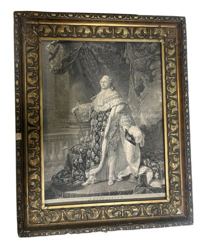 Portrait of King Louis XVI in Coronation Regalia