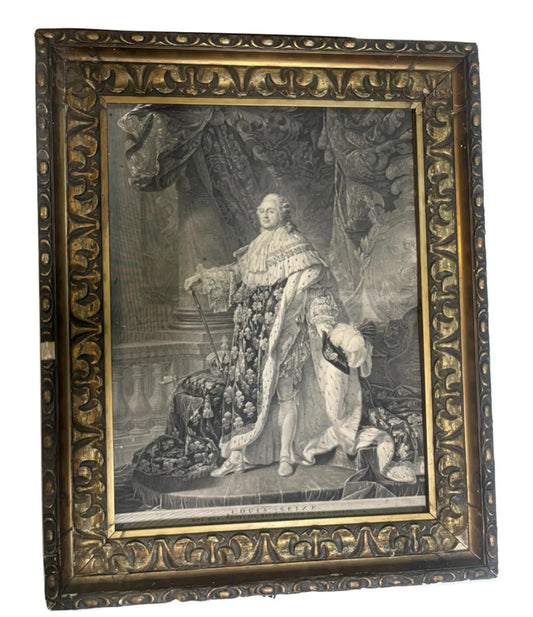 Portrait of King Louis XVI in Coronation Regalia