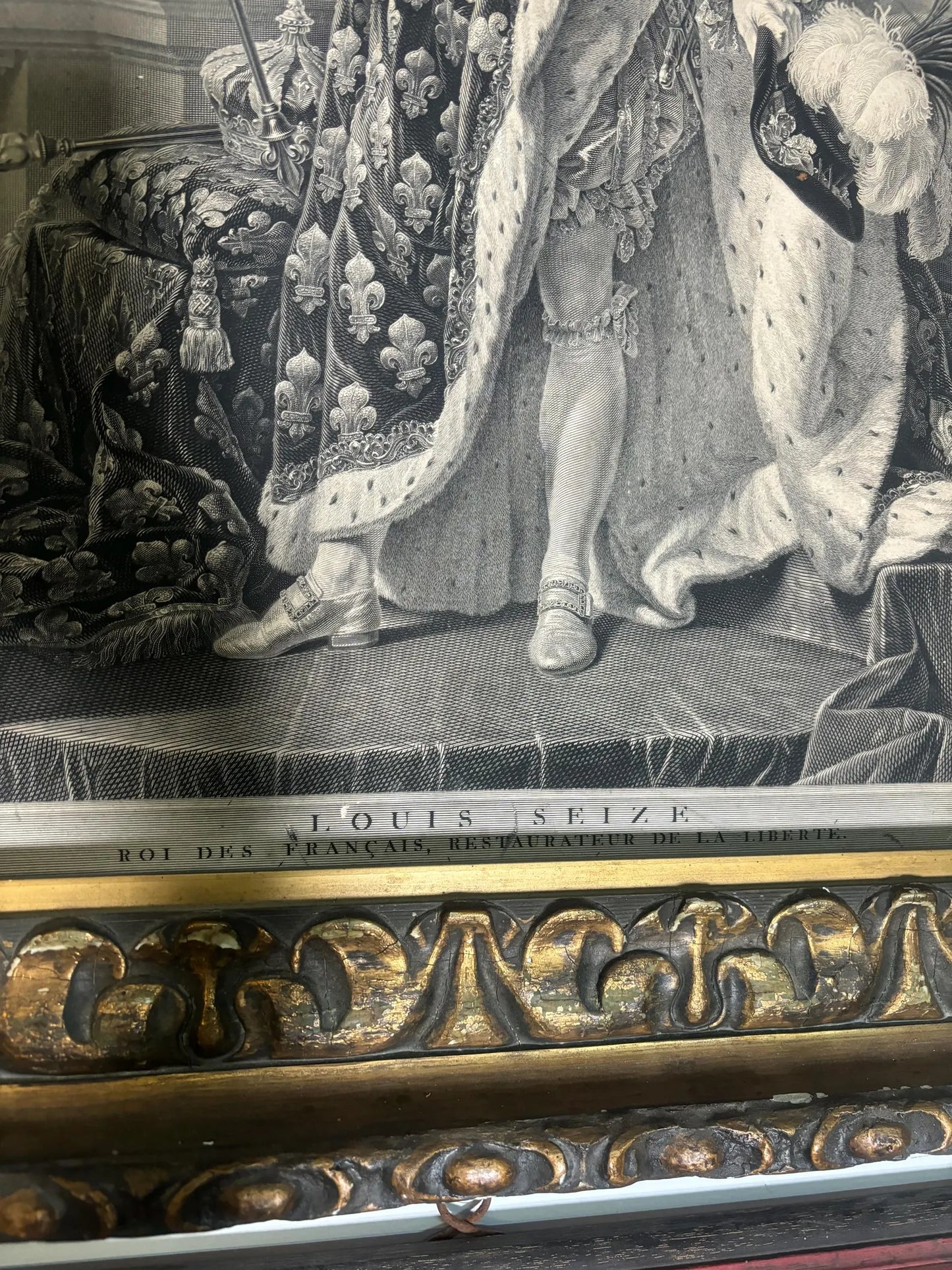 Portrait of King Louis XVI in Coronation Regalia