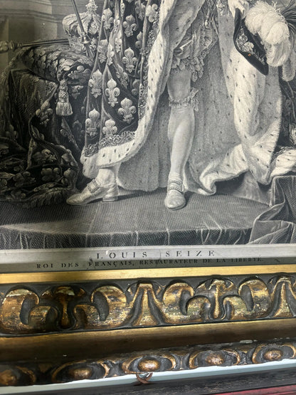 Portrait of King Louis XVI in Coronation Regalia