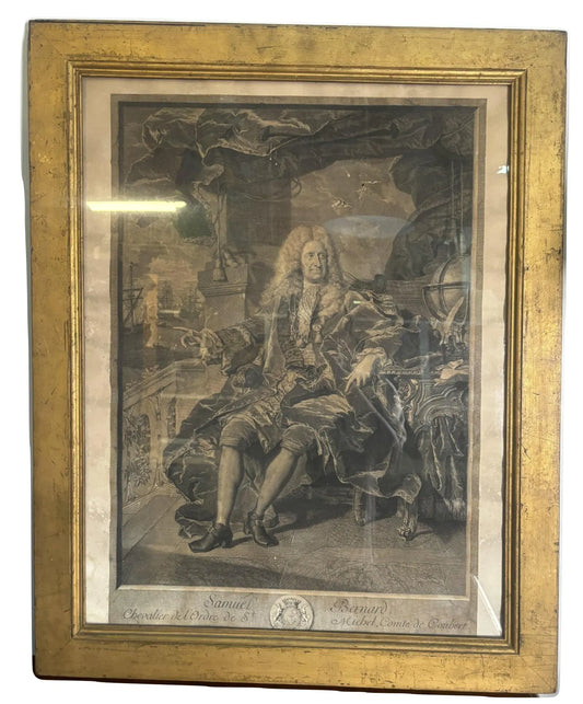 Portrait of Samuel Bernard 1729