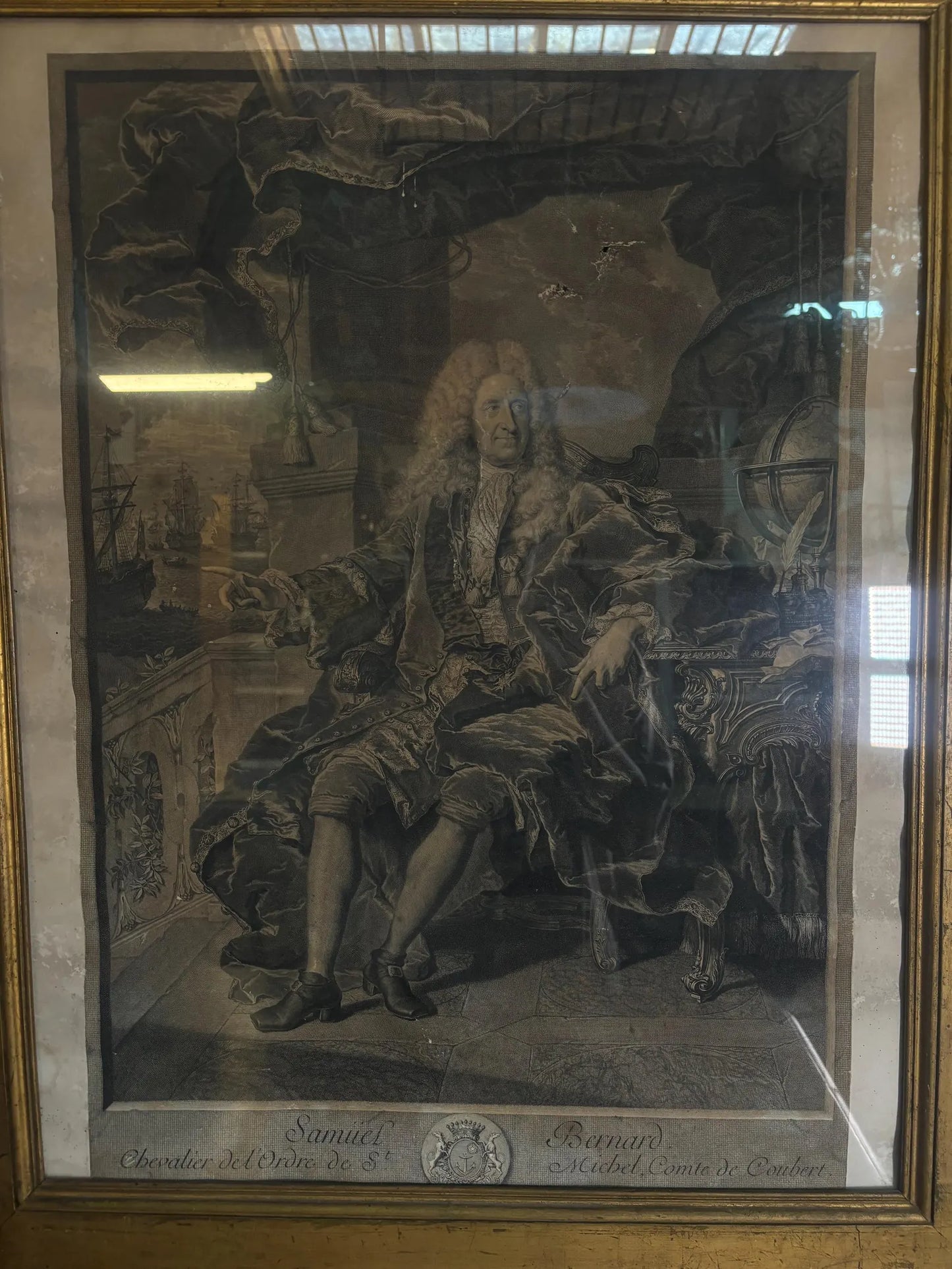 Portrait of Samuel Bernard 1729