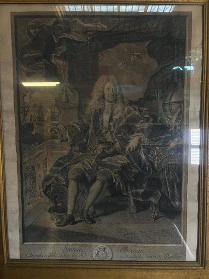 Portrait of Samuel Bernard 1729