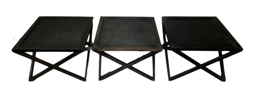Modern Geometric Low Coffee Table