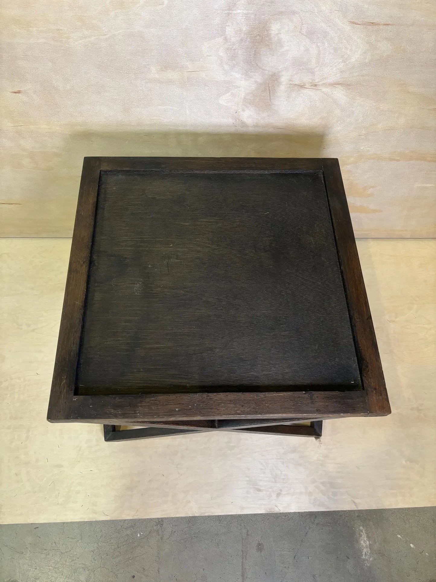 Modern Geometric Low Coffee Table