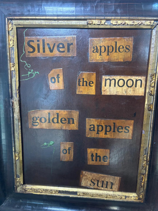 Poetry Art Hand-Finished Frame (#1)