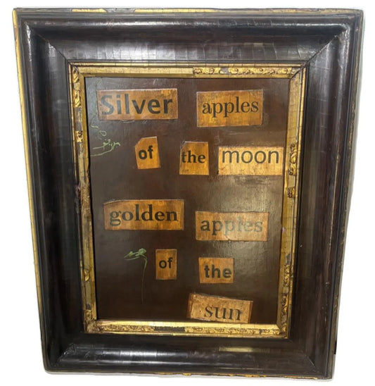Poetry Art Hand-Finished Frame (#1)