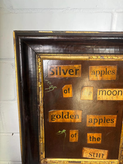 Poetry Art Hand-Finished Frame (#1)