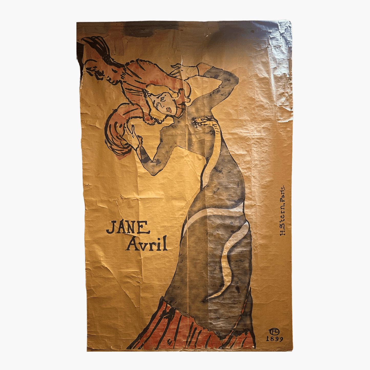 Jane Avril by Henri de Toulouse-Lautrec