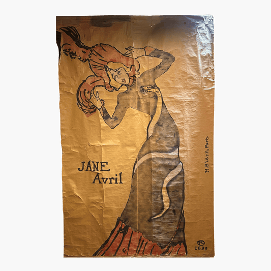 Jane Avril by Henri de Toulouse-Lautrec