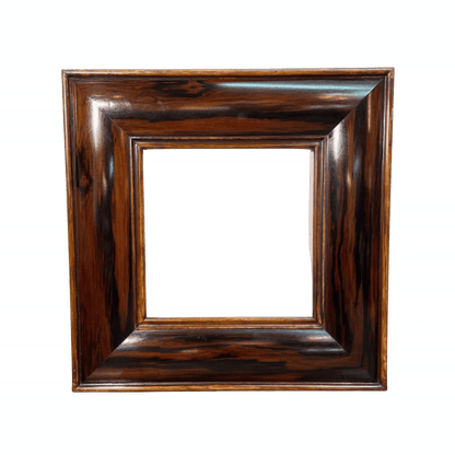 Macassar Ebony Square Wood Frame