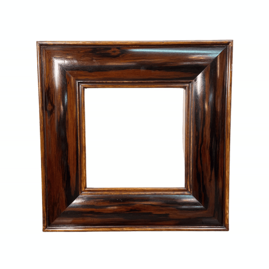 Macassar Ebony Square Wood Frame