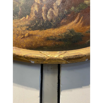 Manuel Criado Y Baca 1839–1899 Paso De Los Gaitanes Malaga, Spain Canvas