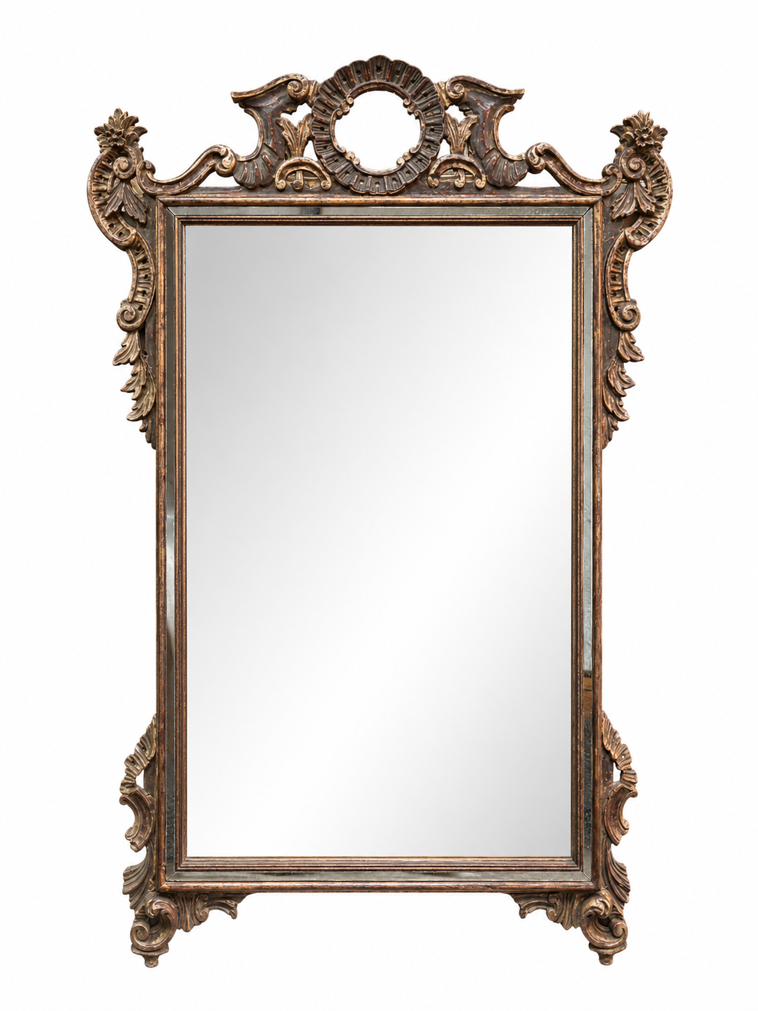 18th Century French Giltwood Mirror