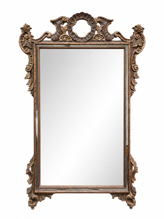 18th Century French Giltwood Mirror
