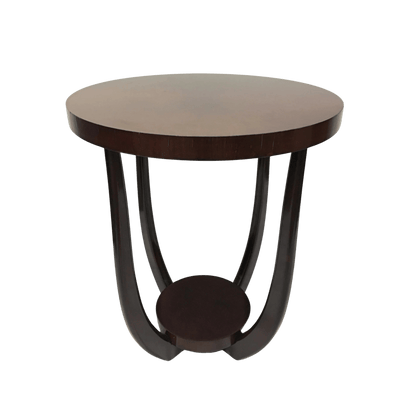 Art Deco Style Cherrywood Side Table