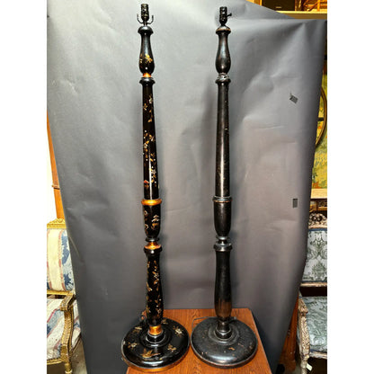Chinoiserie Style Floor Lamps (Set of Two)