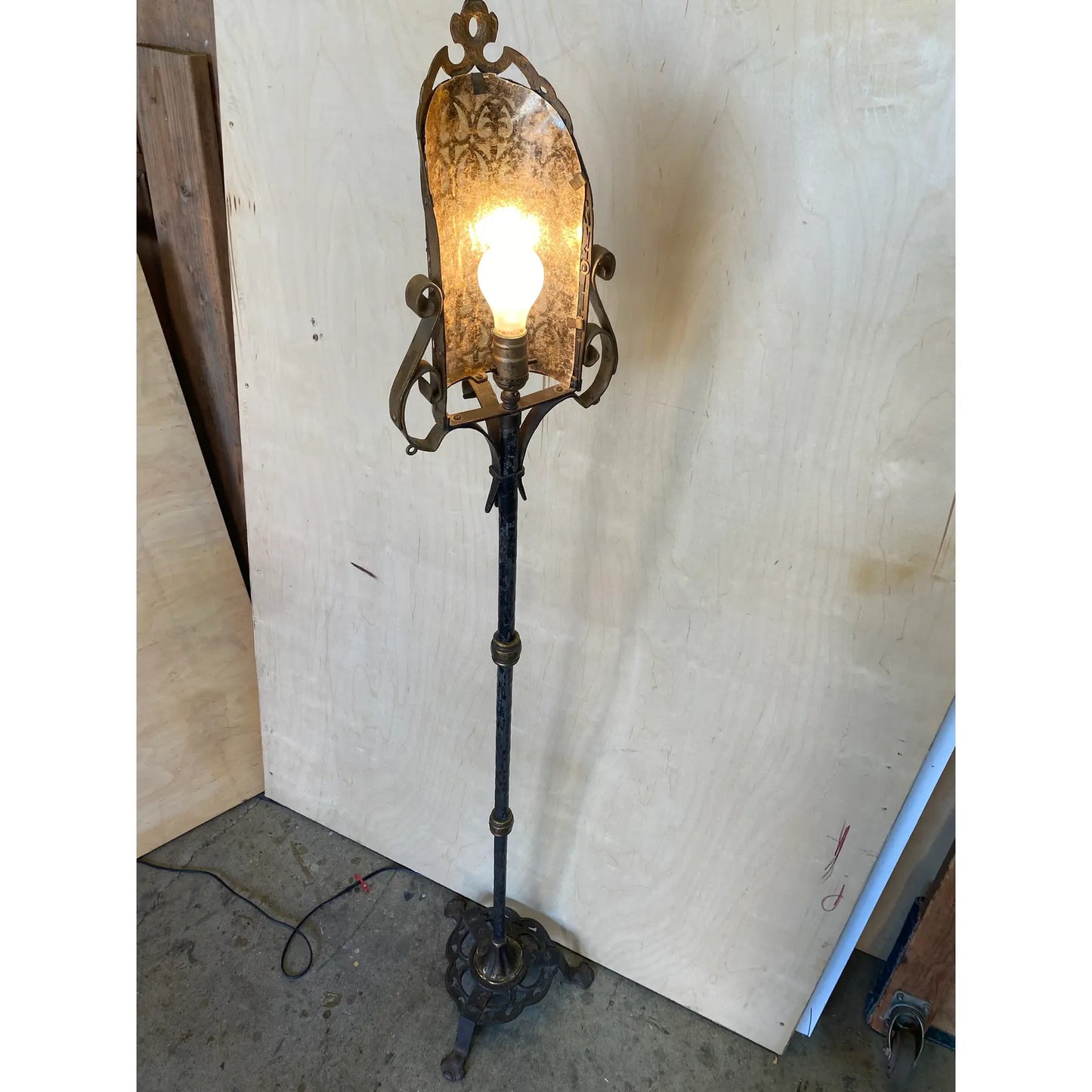Pair of Venetian 19th Century Wrought Iron