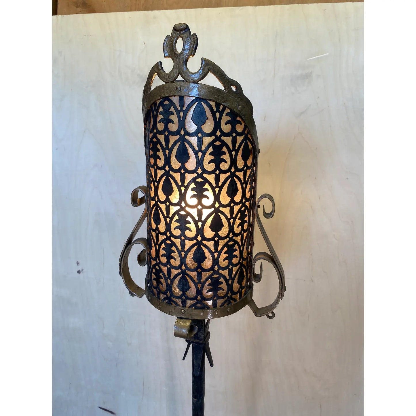 Pair of Venetian 19th Century Wrought Iron