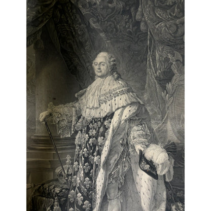 Portrait of King Louis XVI in Coronation Regalia
