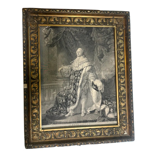 Portrait of King Louis XVI in Coronation Regalia