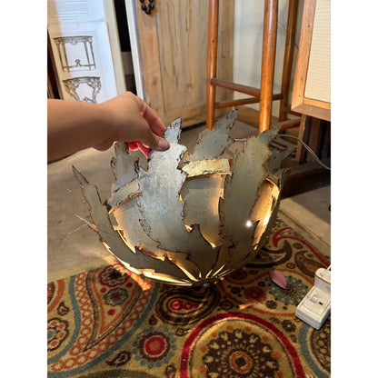 Vintage Metal Ceiling Light Fixture